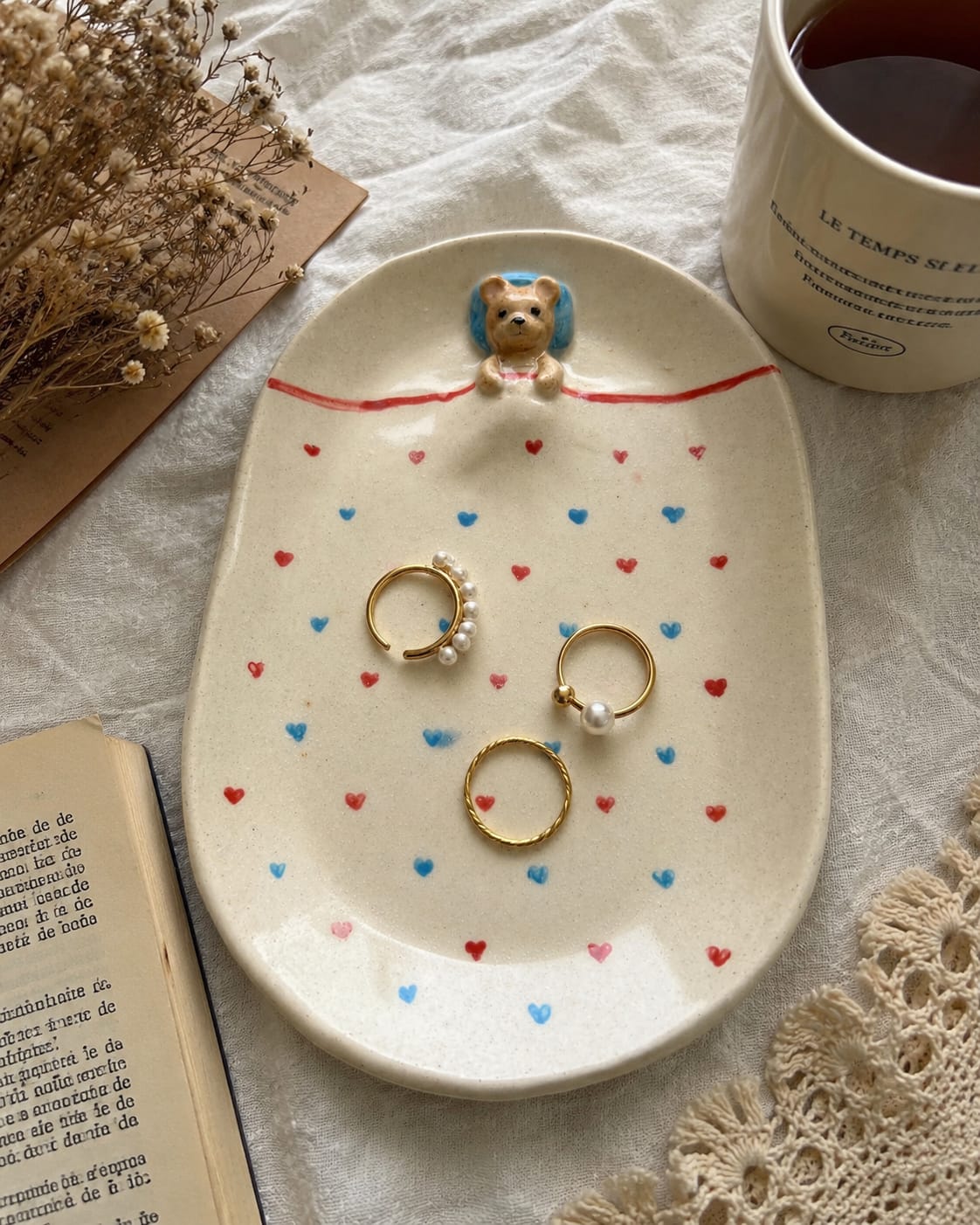 The Little Joy - Handmade Ceramic Trinket Dish.