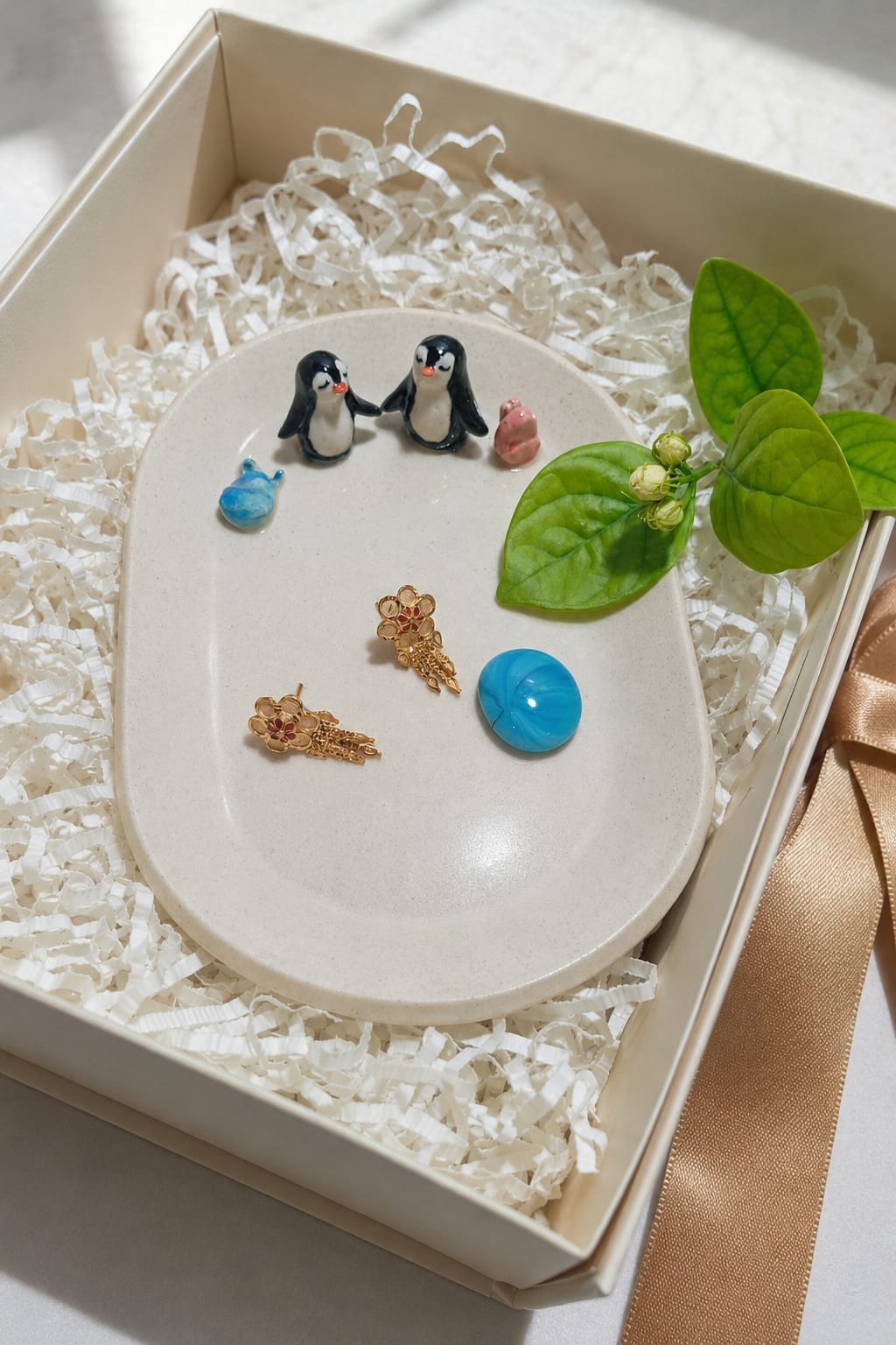 Little Gathering - Handmade Ceramic Trinket Dish.