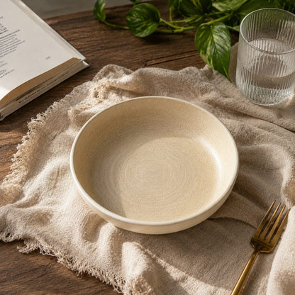 Handcrafted Ceramic Pasta Bowl - Artisan Dinnerware for Pasta, Salad & Everyday Dinning