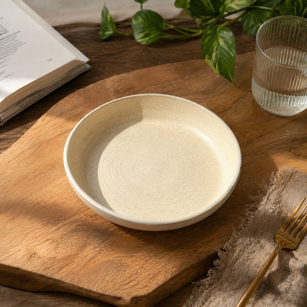Handcrafted Ceramic Pasta Bowl - Artisan Dinnerware for Pasta, Salad & Everyday Dinning
