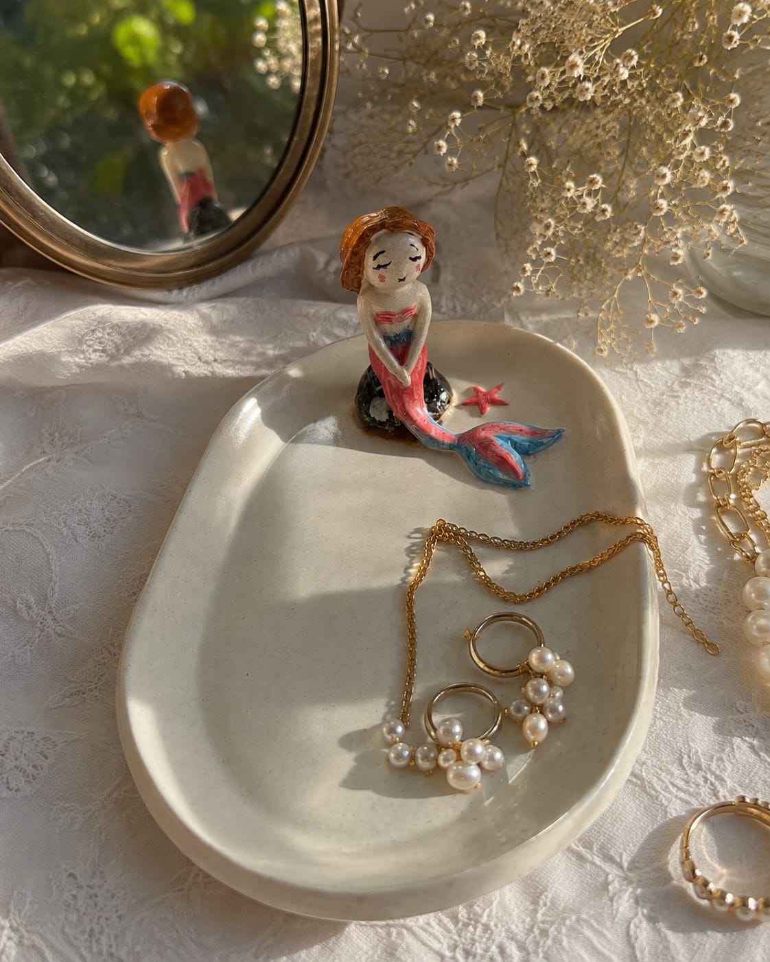 A Little Mermaid to keep - Trinket Dish & Mug Set
