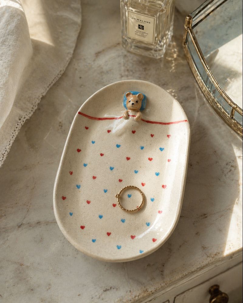 The Little Joy - Handmade Ceramic Trinket Dish.