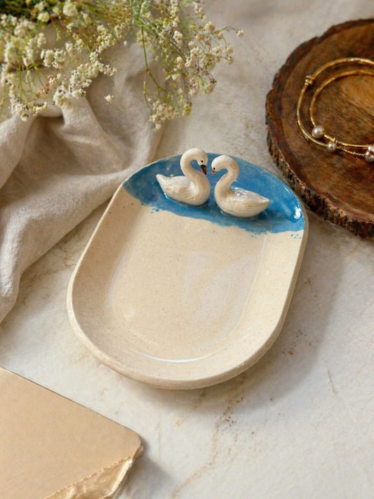 Where Love Comes Home - Handmade Ceramic Trinket Dish