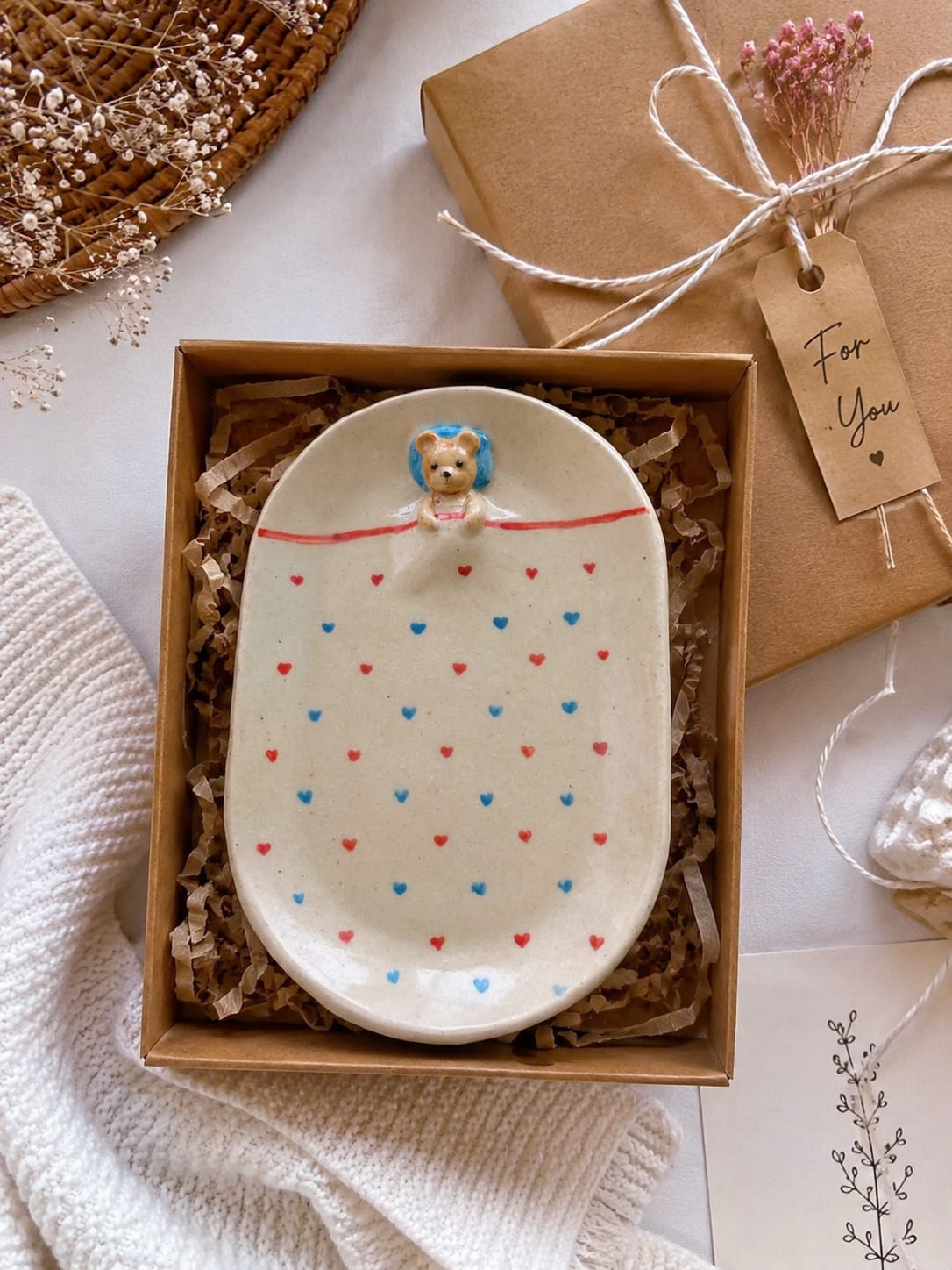 The Little Joy - Handmade Ceramic Trinket Dish.