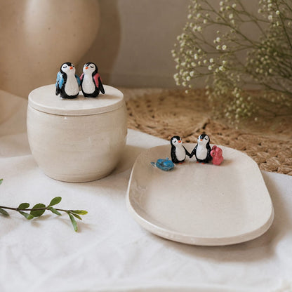 Little Gatherings - Trinket Dish & Keepsake Jar Set.