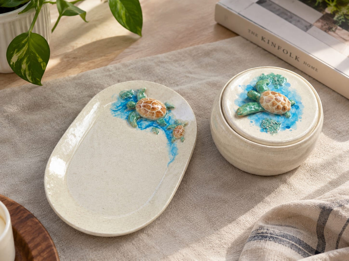The Small Way Home - Handcrafted Trinket Dish & Treasure Box