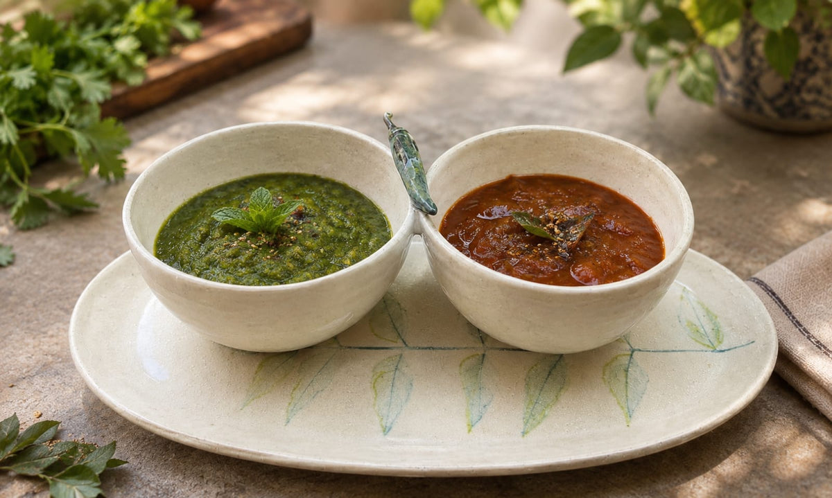 The Indian Table — Mirch & Katori Set