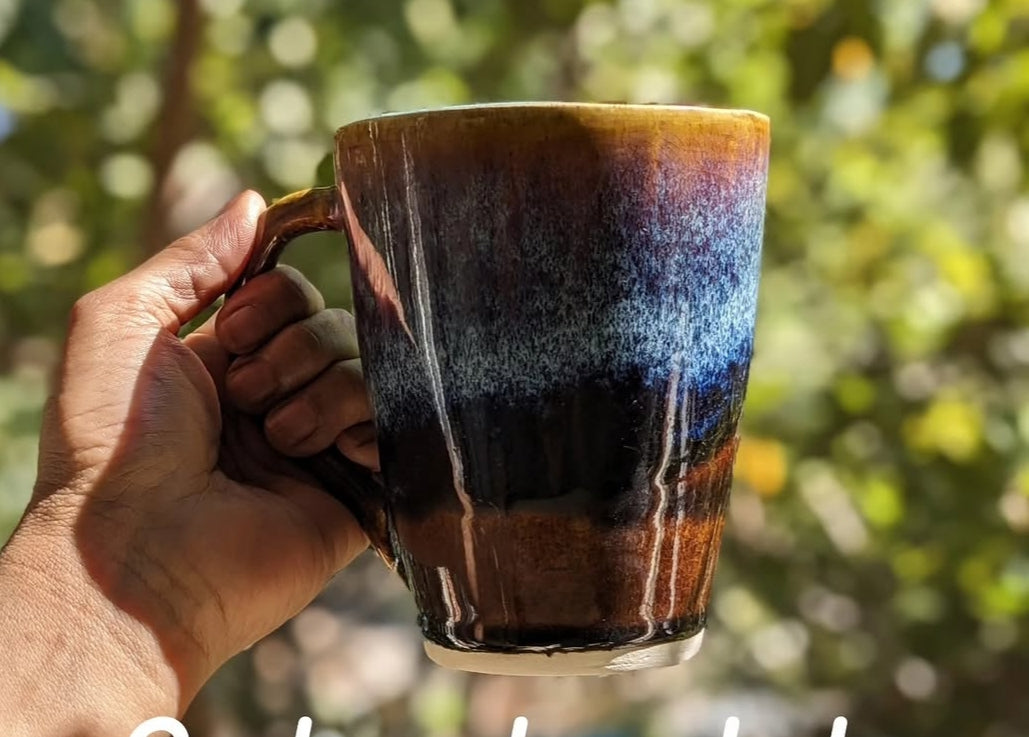 Handcrafted Ceramic Coffee Mug - Artisan Pottery Mug for Coffee, Tea & Everyday Rituals