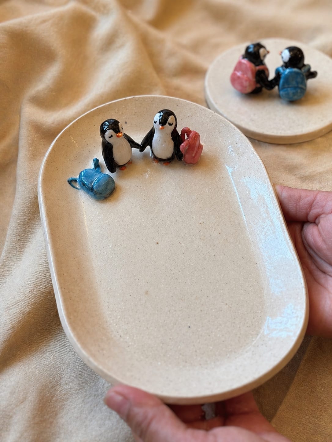 Little Gathering - Handmade Ceramic Trinket Dish.