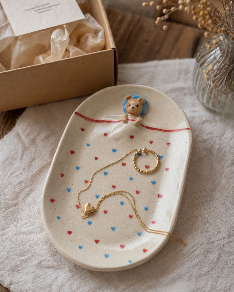 The Little Joy - Handmade Ceramic Trinket Dish.